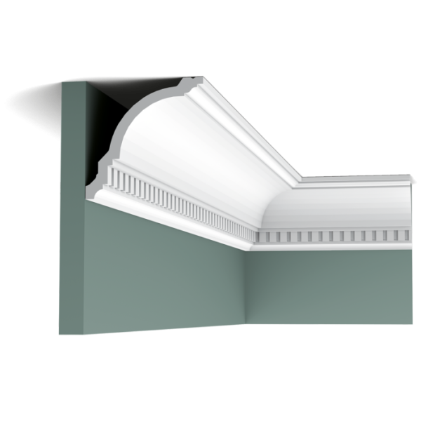 Карниз Orac Decor ДЮРОПОЛИМЕР CX107 д 2000 x в 118 x ш 117 см